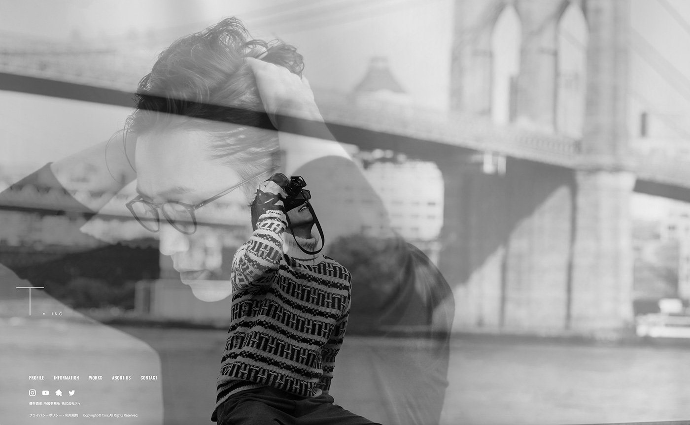 T.inc Takashi Sakurai HP 1