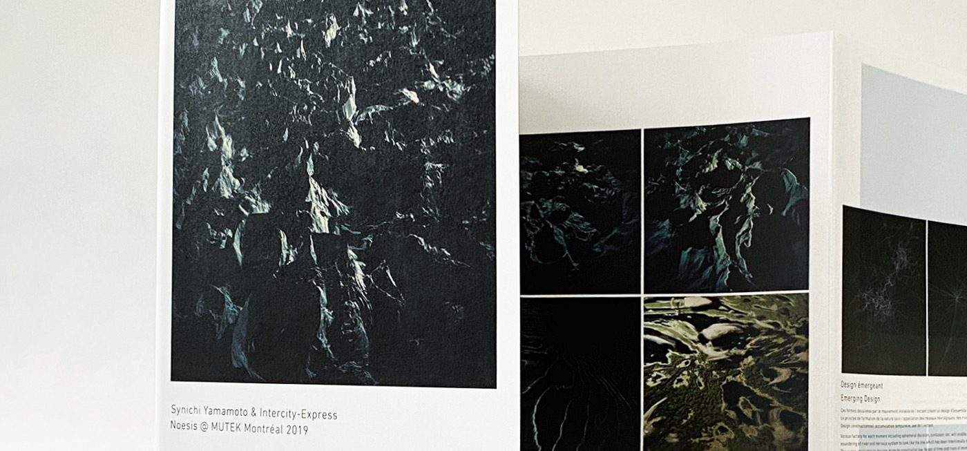 Synichi Yamamoto & Intercity-Express Noesis @ MUTEK Montréal 2019  Brochure